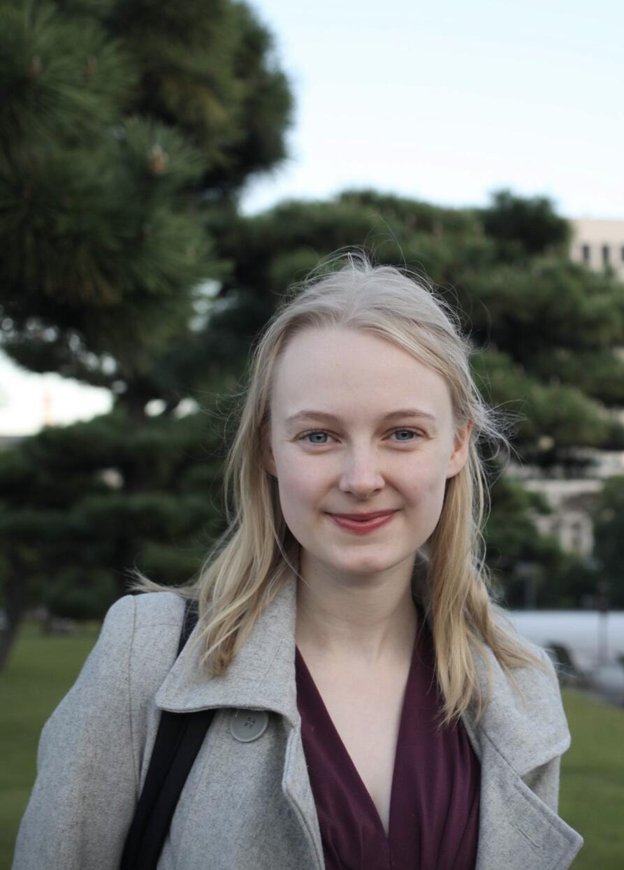 Foto av Johanne, leder av studentr&aring;det