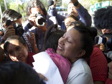 Teodora del Carmen Vasquez ble i februar i &aring;r satt fri etter massivt press fra blant annet Amnesty.